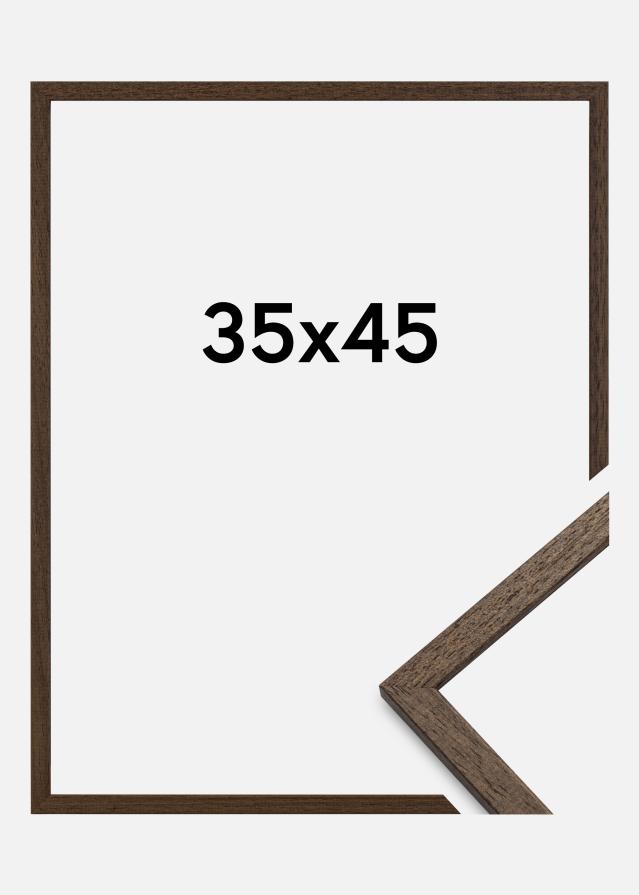 Rahmen Edsbyn Acrylglas Walnuss 35x45 cm