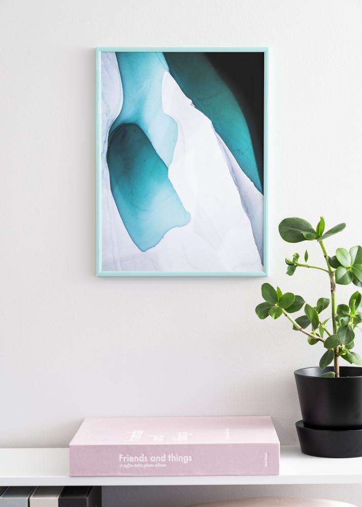 Rahmen New Lifestyle Acrylglas Türkis 29,7x42 cm (A3)