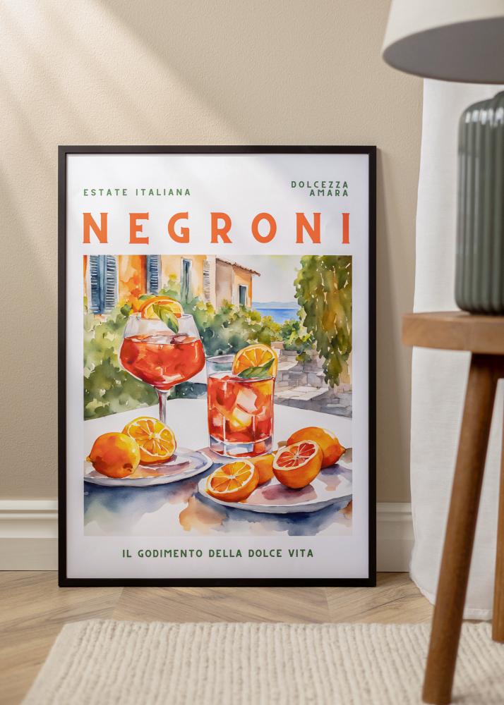 Rahmen Edsbyn Schwarz 25x25 cm