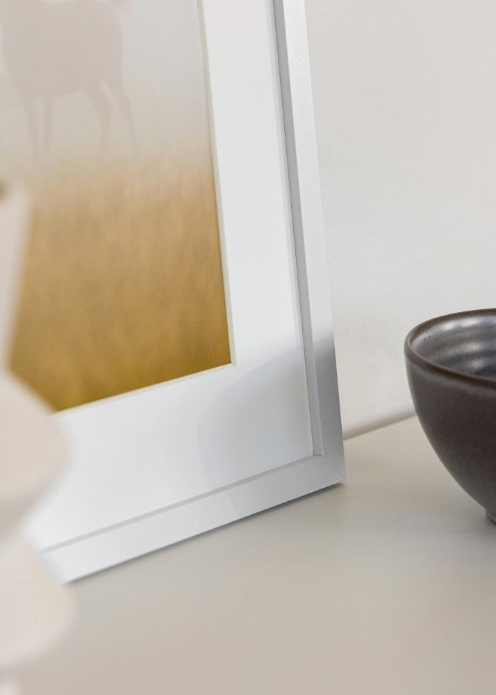 Rahmen Trendy Acrylglas Weiß 50x70 cm