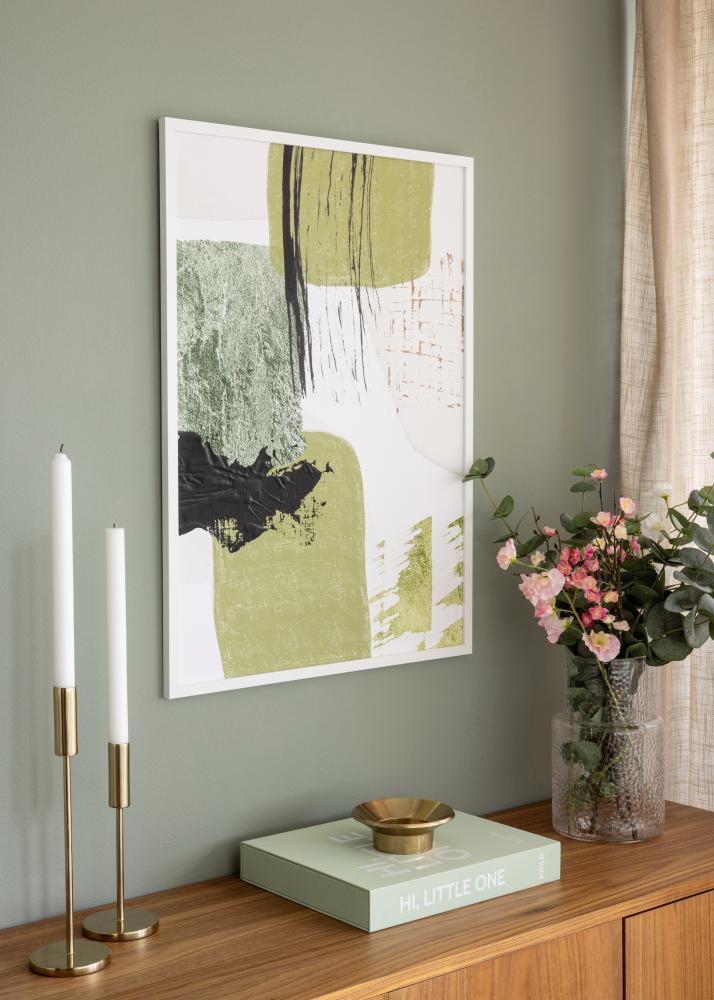 Rahmen Trendy Acrylglas Weiß 50x70 cm