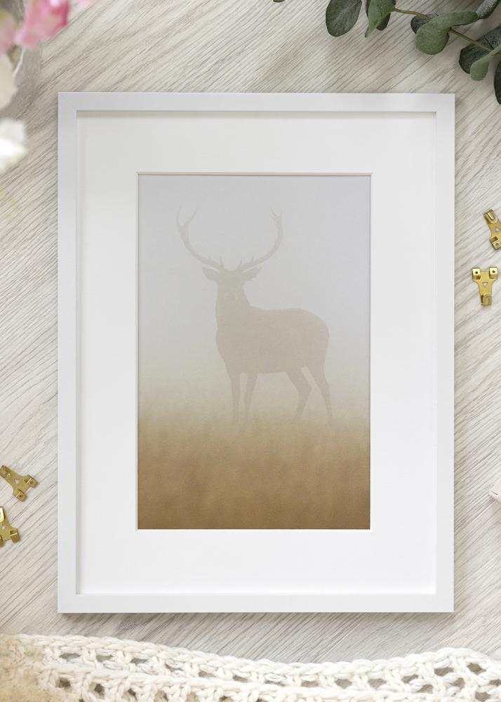 Rahmen Trendy Acrylglas Weiß 50x70 cm