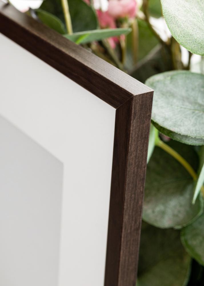 Rahmen Galant Acrylglas Walnuss 24x30 cm