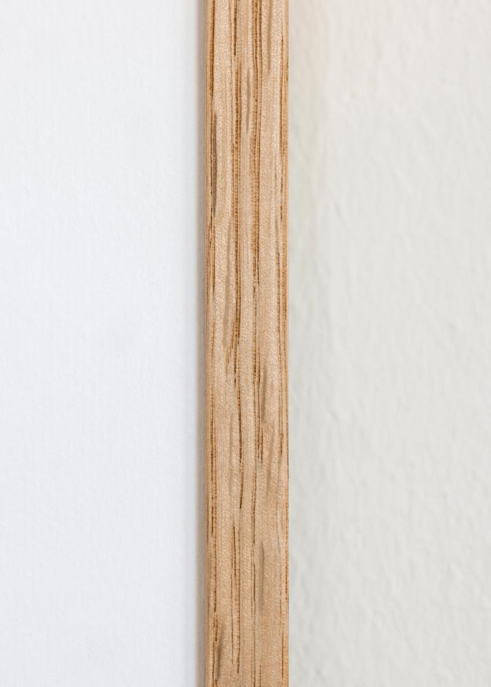 Rahmen Schmal Eiche Acrylglas 13x18 cm