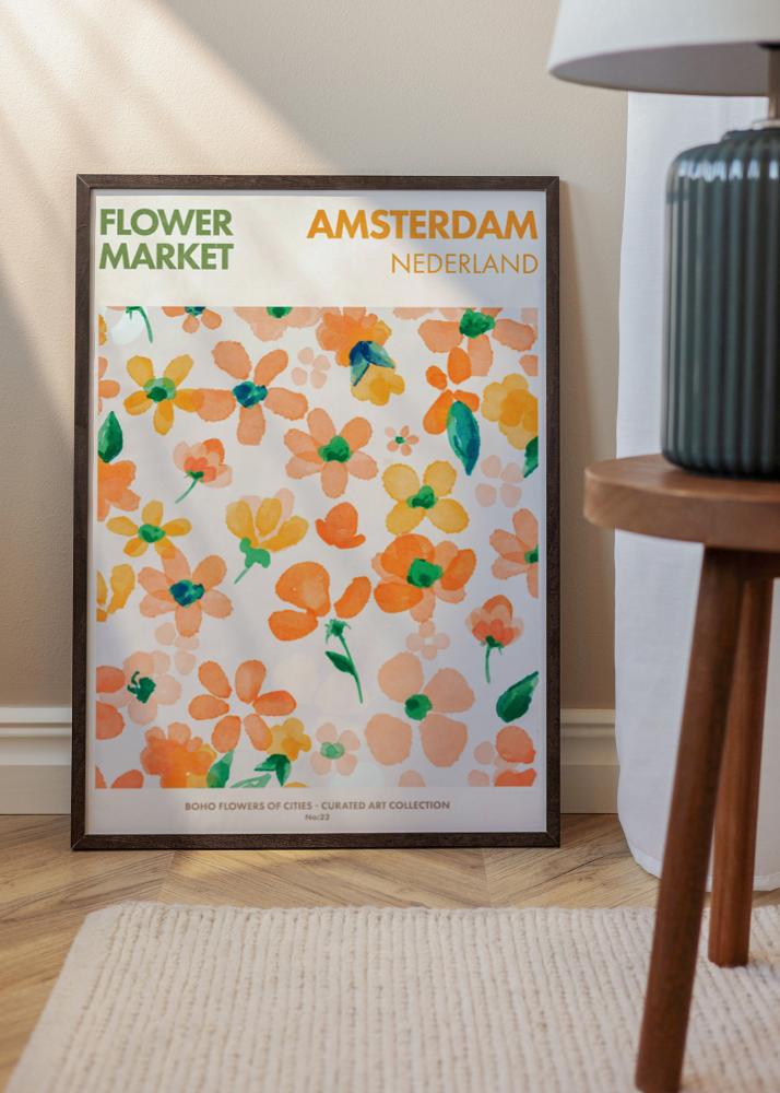 Rahmen Trendy Acrylglas Walnuss 29,7x42 cm (A3)