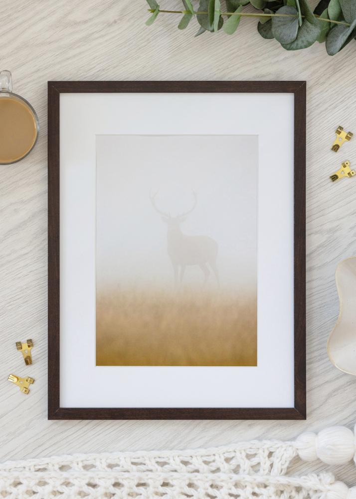 Rahmen Trendy Acrylglas Walnuss 29,7x42 cm (A3)