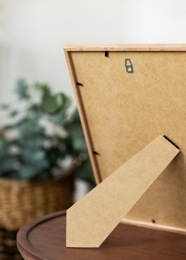 Rahmen Schmal Eiche Acrylglas 13x18 cm