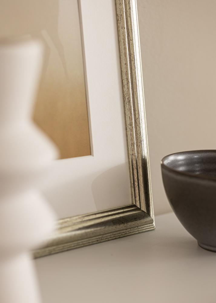 Rahmen Västkusten Acrylglas Silber 24x30 cm