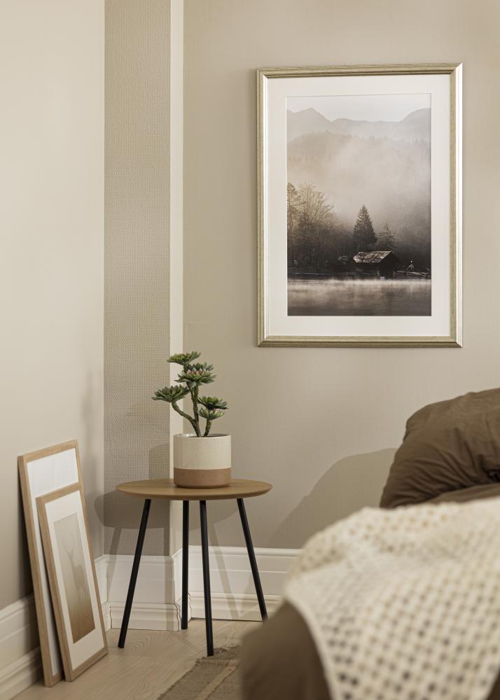 Rahmen Västkusten Acrylglas Silber 24x30 cm