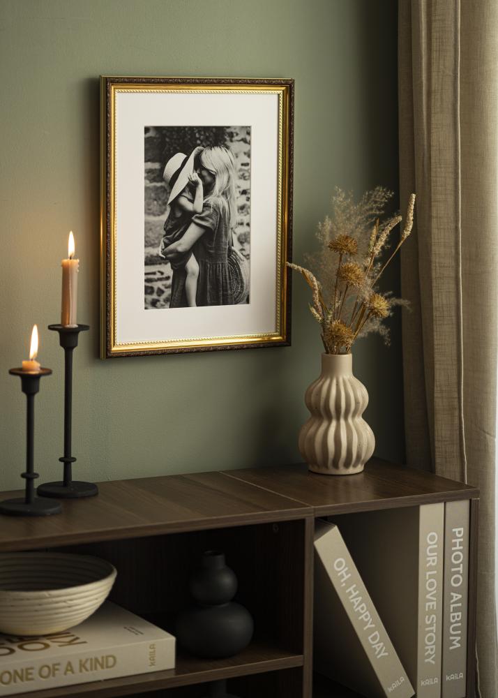 Passepartout Superweiß (weißer Kern) 30x40 cm (19x29 cm)