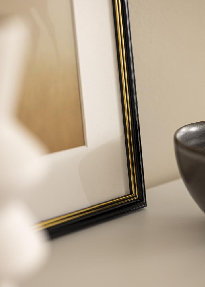 Rahmen Classic Schwarz 18x24 cm