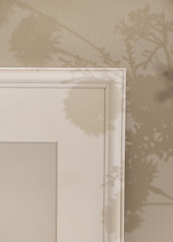 Rahmen Line Weiß 15x15 cm