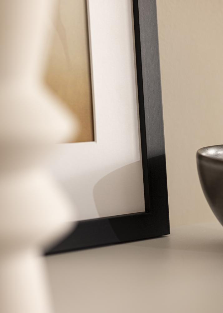 Rahmen Black Wood Acrylglas 42x59,4 cm (A2)