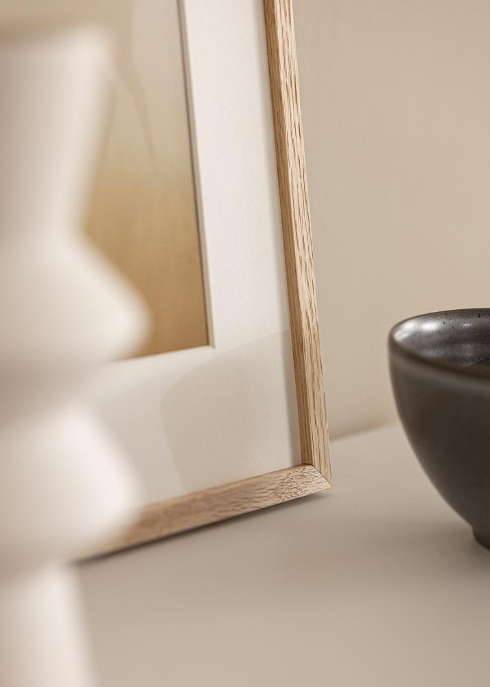 Rahmen Oslo Acrylglas Eiche 40x50 cm