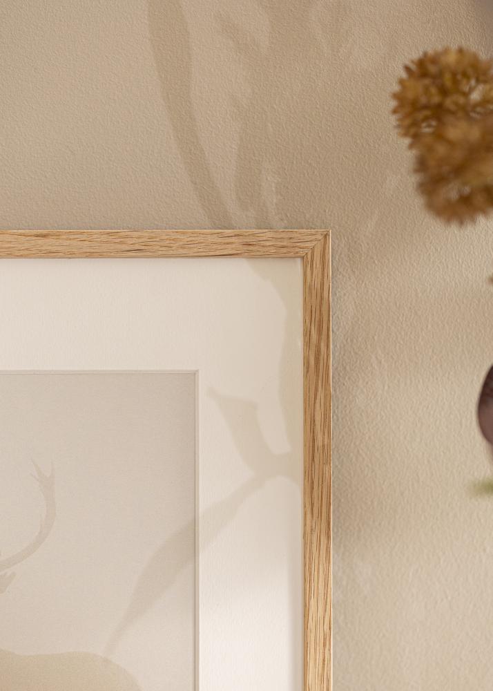 Rahmen Oslo Acrylglas Eiche 40x50 cm