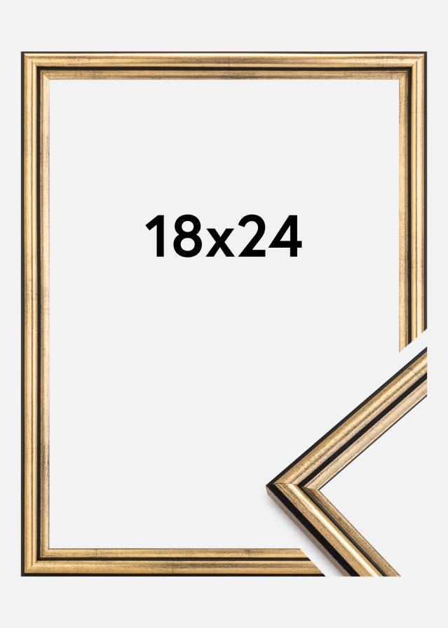 Rahmen Horndal Acrylglas Gold 18x24 cm