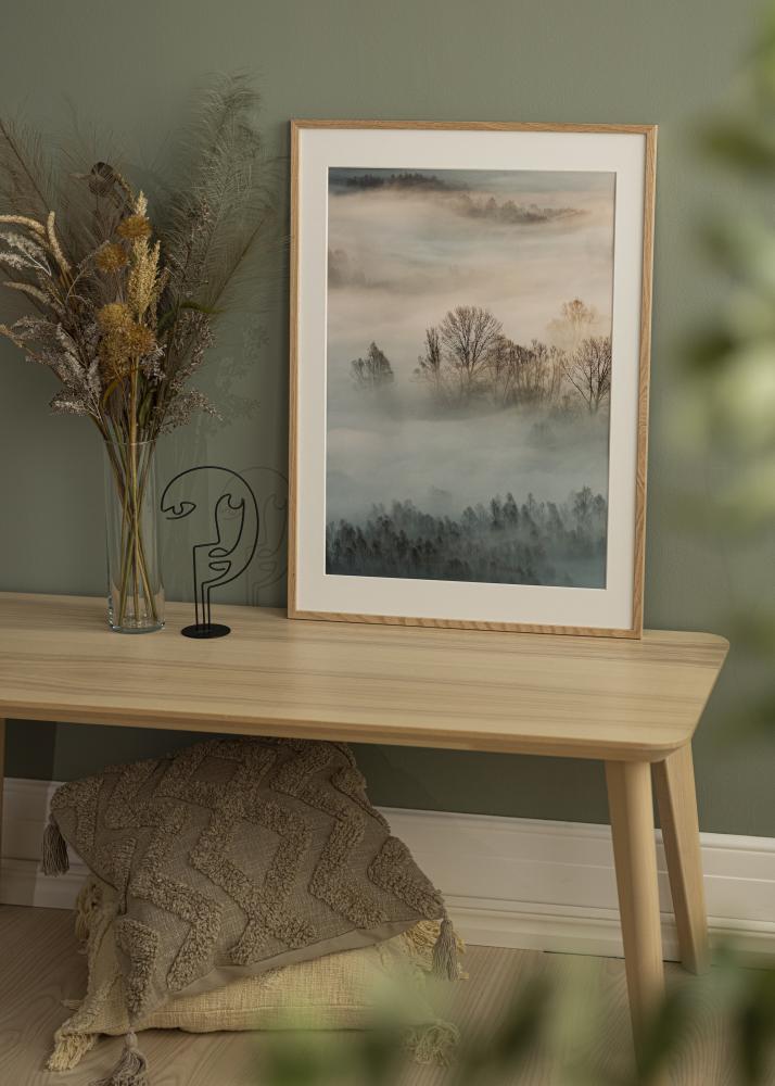 Rahmen Oslo Acrylglas Eiche 40x50 cm