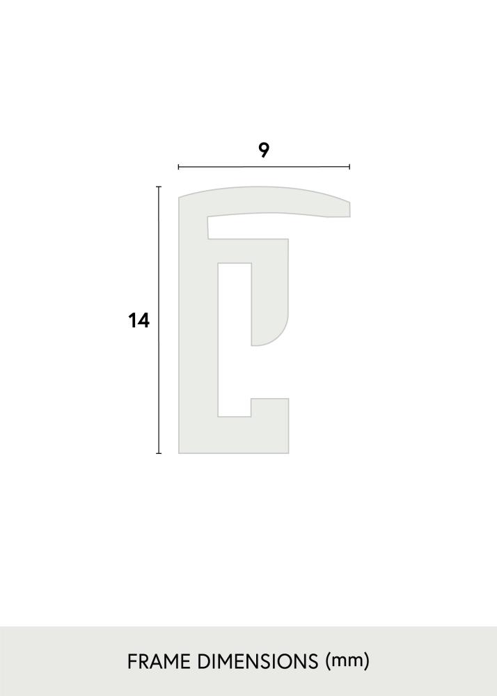 Rahmen New Lifestyle Acrylglas Türkis 29,7x42 cm (A3)