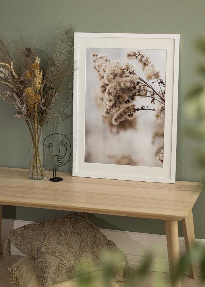 Rahmen White Wood Acrylglas 40x50 cm