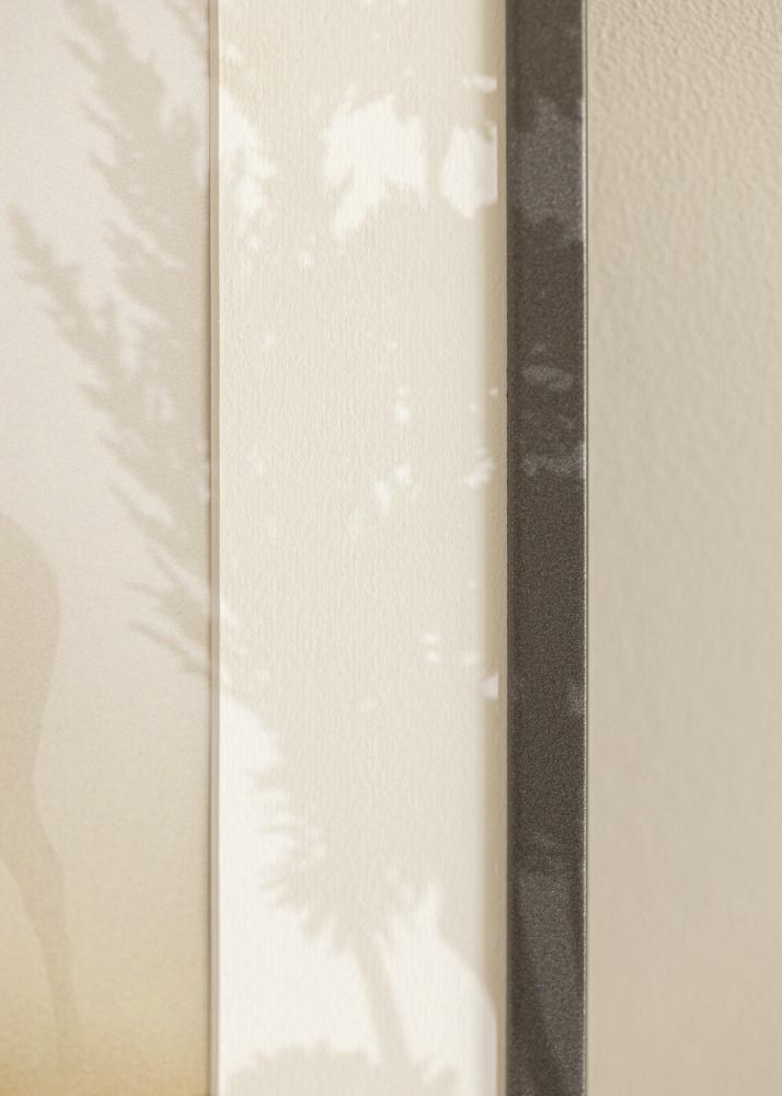 Rahmen Edsbyn Acrylglas Graphitgrau 40x40 cm