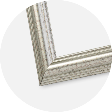 Rahmen Västkusten Acrylglas Silber 30x40 cm