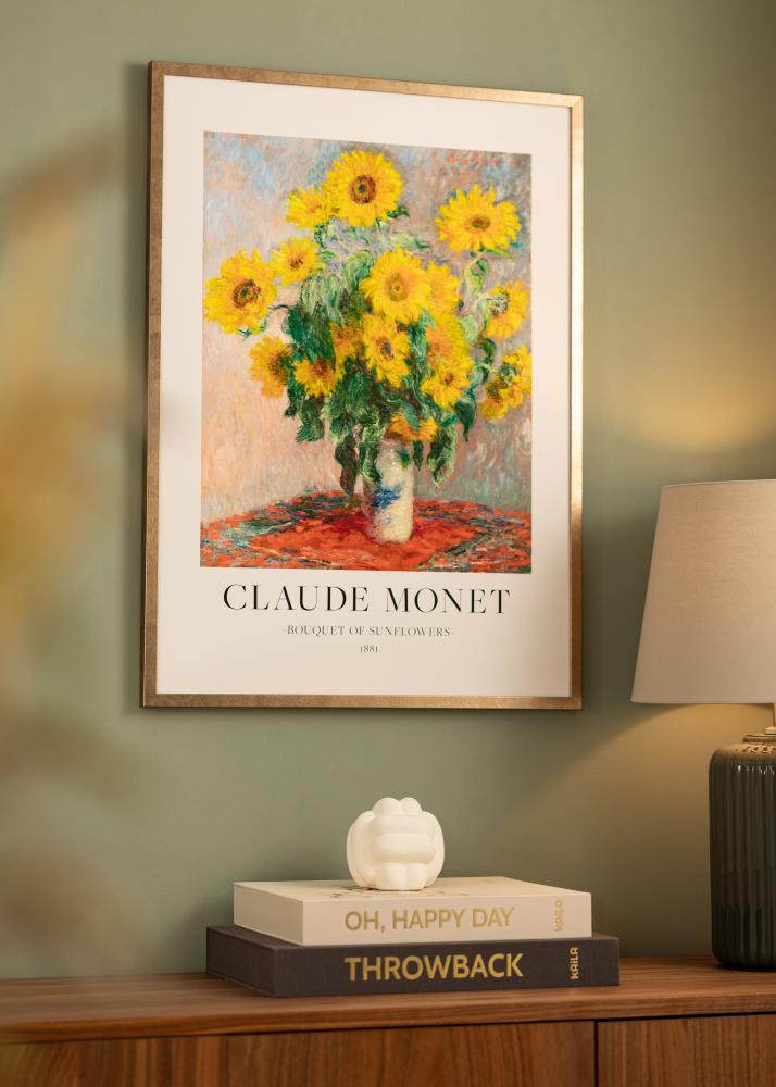 Rahmen Ares Acrylglas Messing 21x29,7 cm (A4)