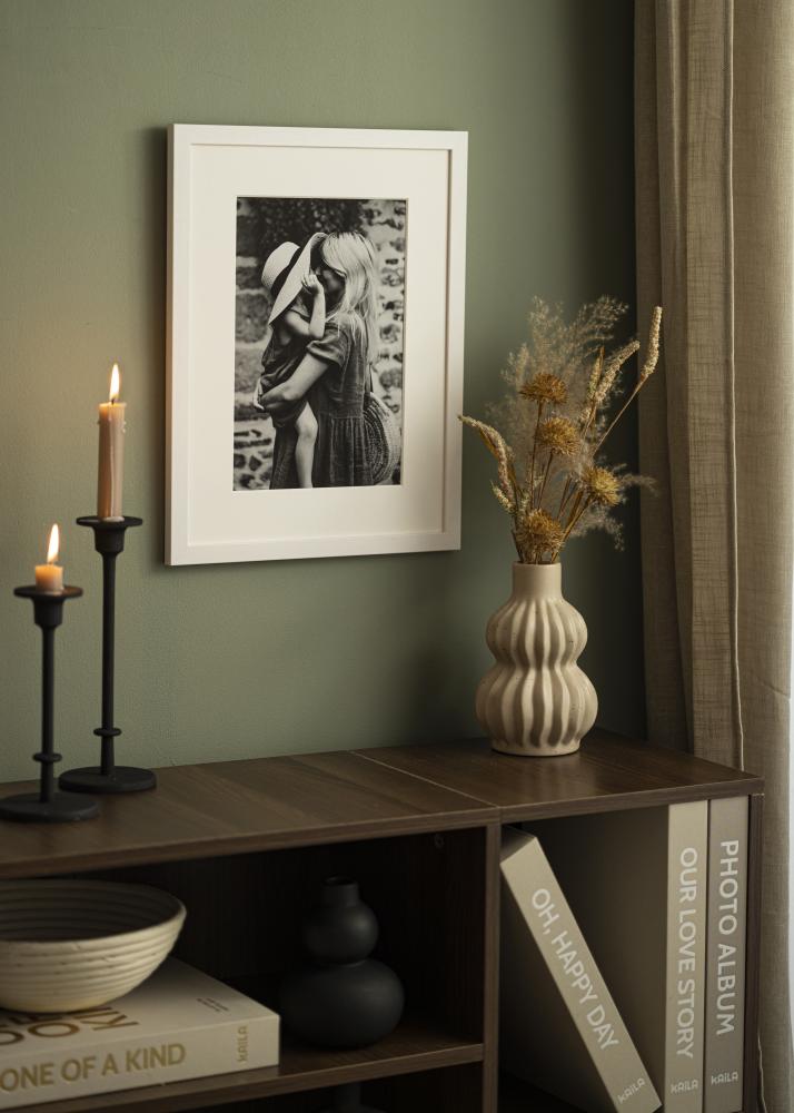 Passepartout Canson Weiß (weißer Kern) 40x50 cm (28,7x41 - A3)