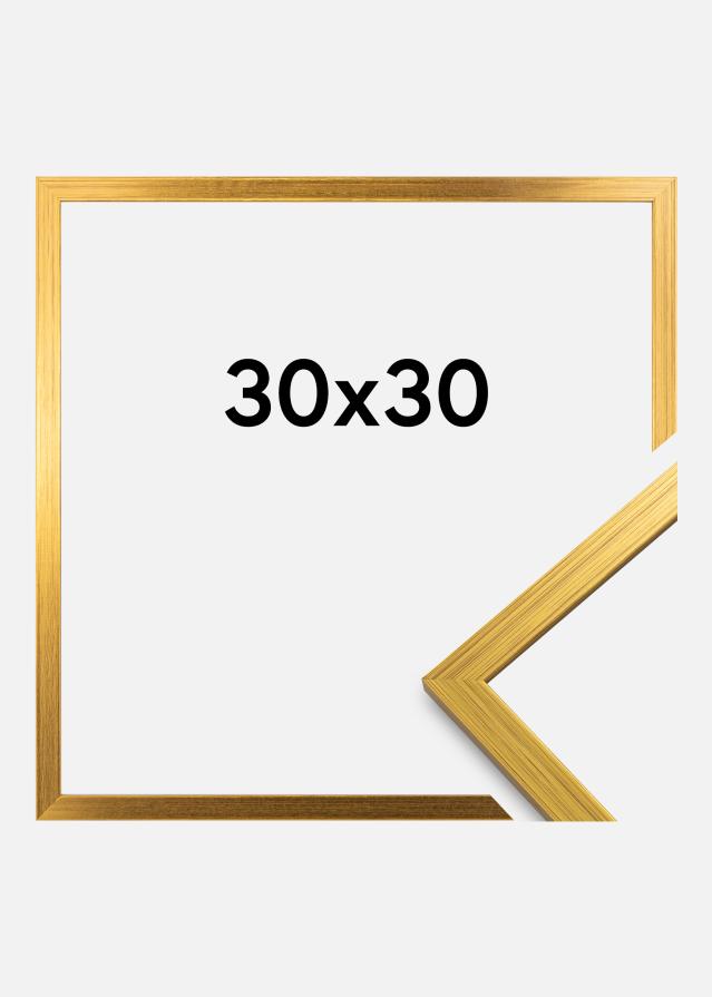 Rahmen Edsbyn Acrylglas Gold 30x30 cm