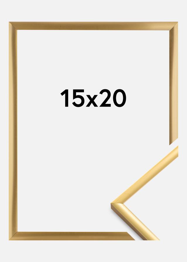 Rahmen New Lifestyle Acrylglas Shiny Gold 15x20 cm