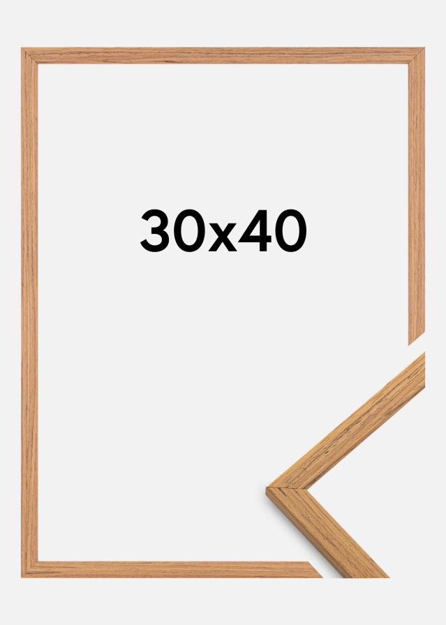 Rahmen Edsbyn Acrylglas Teak 30x40 cm