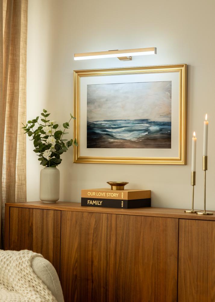 KAILA Glow Batteriebetriebene Bilderleuchte 55 cm - Gold