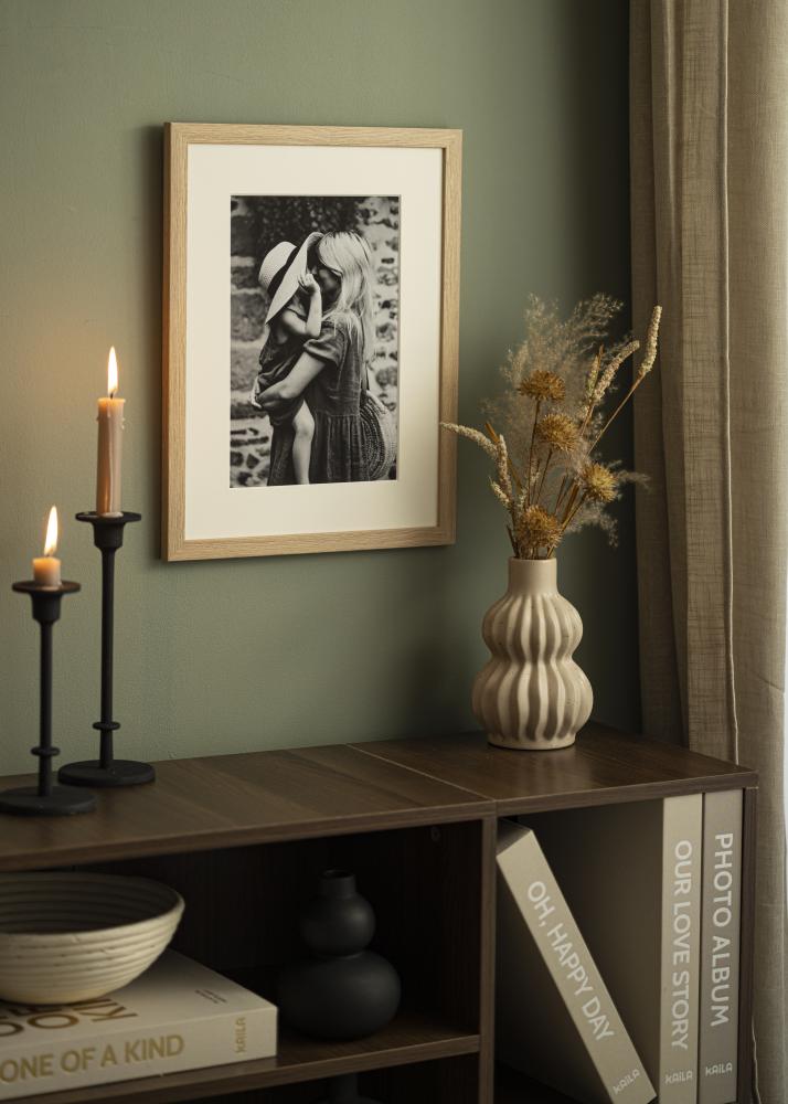 Passepartout Offwhite (weißer Kern) 40x50 cm (29x39)