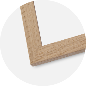 Rahmen Trendline Acrylglas Eiche 30x80 cm