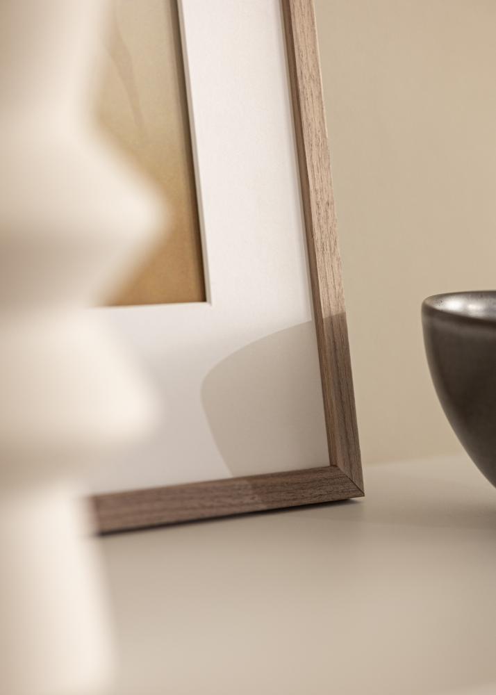 Rahmen Edsbyn Acrylglas Walnuss Hell 50x70 cm