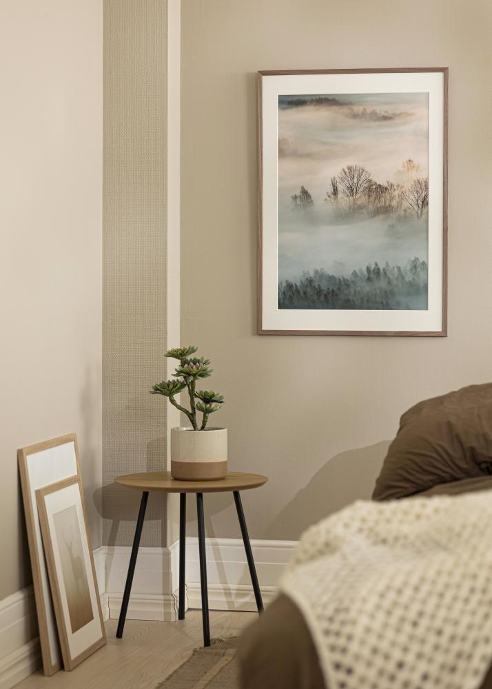 Rahmen Edsbyn Acrylglas Walnuss Hell 50x70 cm