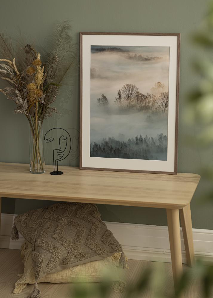 Rahmen Edsbyn Acrylglas Walnuss Hell 50x70 cm