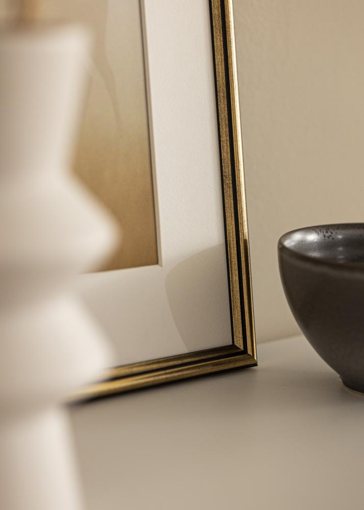 Rahmen Horndal Acrylglas Gold 29,7x42 cm (A3)