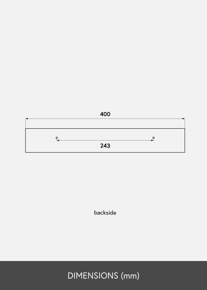 KAILA Bilderregal Bambus 40 cm