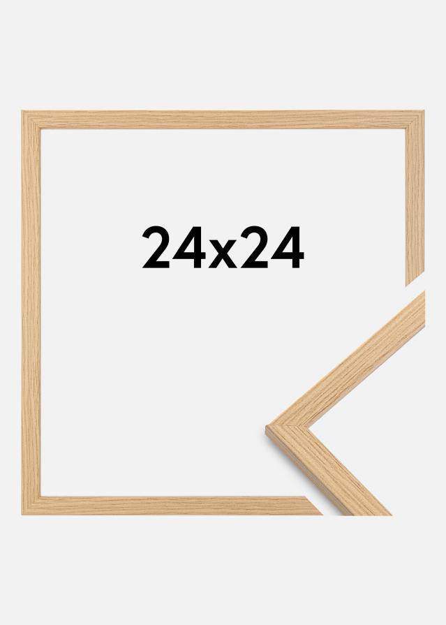 Rahmen Galant Acrylglas Eiche 24x24 cm