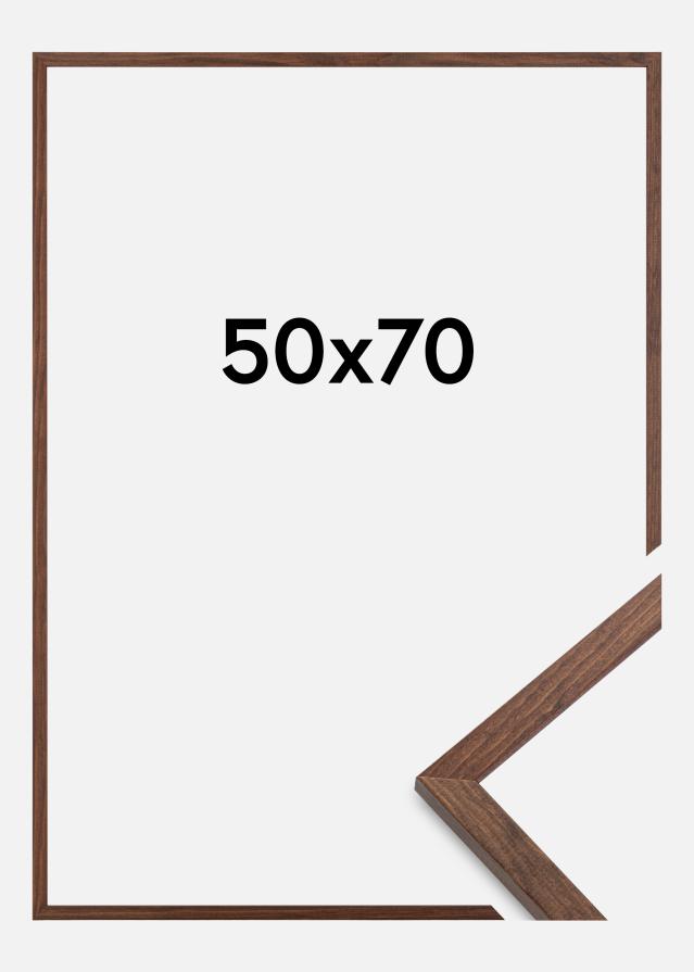 Rahmen Galant Acrylglas Walnuss 50x70 cm