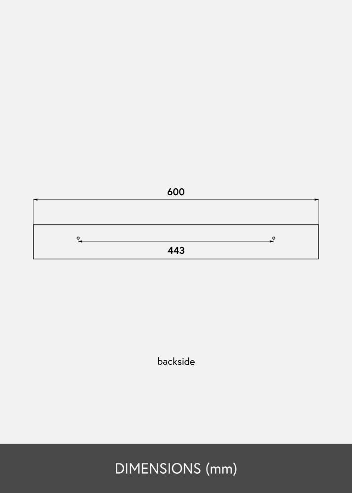 KAILA Bilderregal Bambus 60 cm