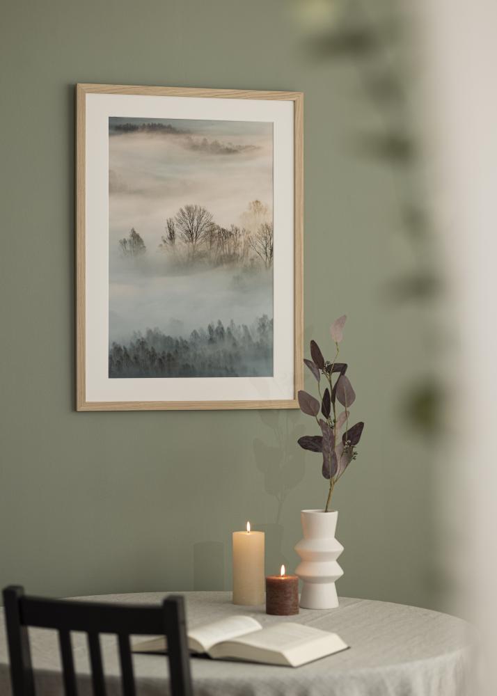 Rahmen Oak Wood Acrylglas 50x70 cm