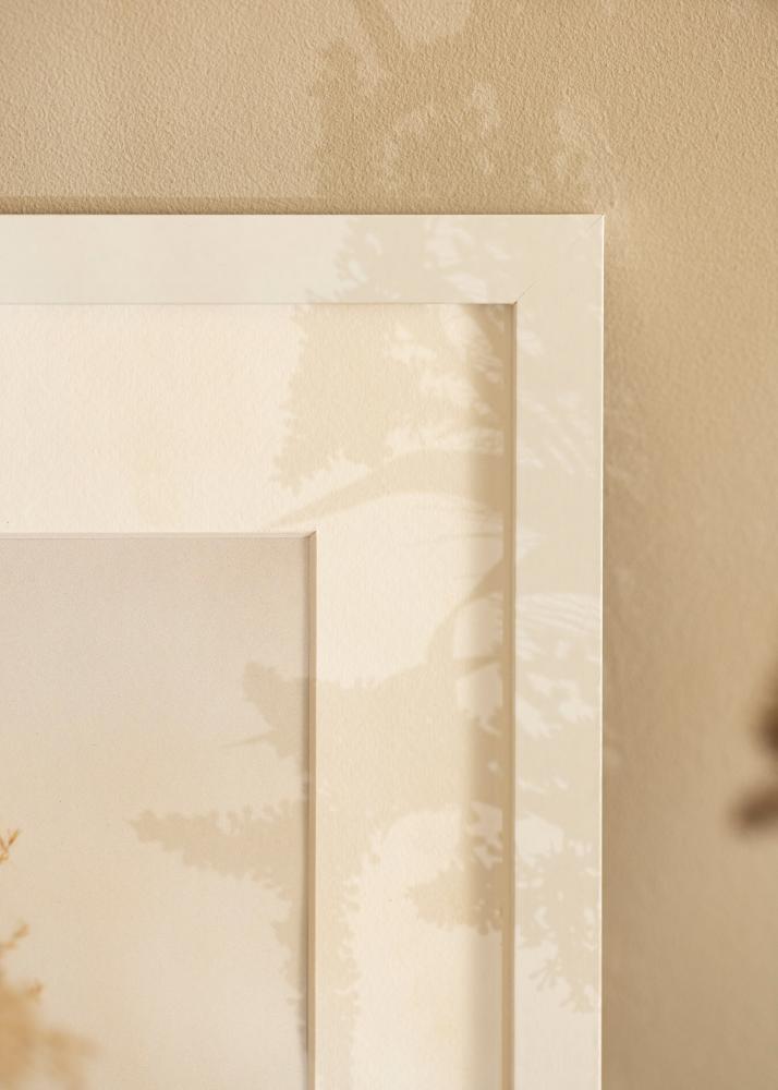 Rahmen BGA Classic Acrylglas Weiß 60x80 cm