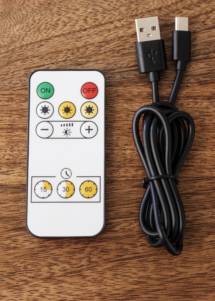 KAILA Glow Batteriebetriebene Bilderleuchte 55 cm - Gold