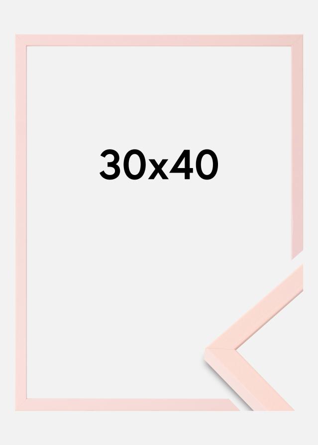 Colorful Acrylglas Rosa 30x40 cm