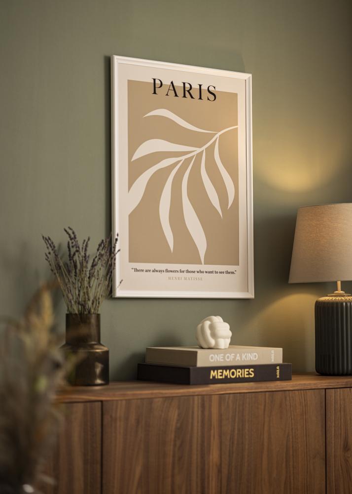 Rahmen Gala Acrylglas Weiß 21x29,7 cm (A4)