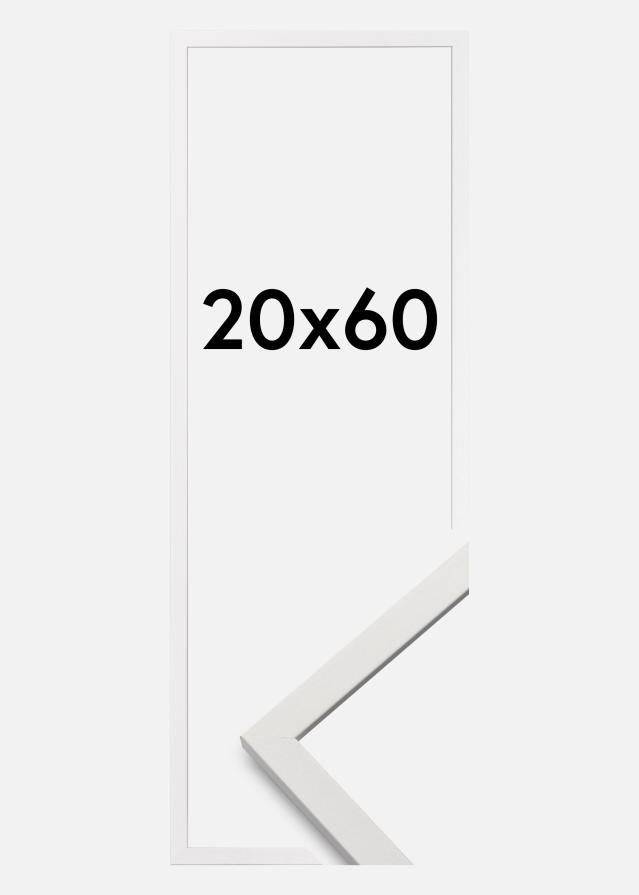 Rahmen Edsbyn Acrylglas Weiß 20x60 cm