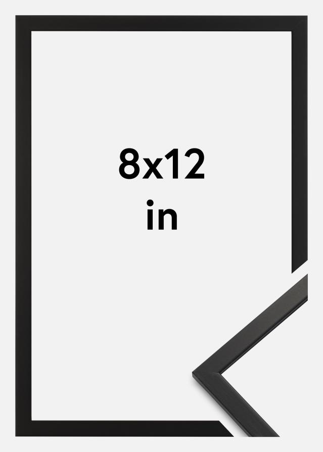 Rahmen Edsbyn Acrylglas Schwarz 8x12 inches (20,32x30,48 cm)