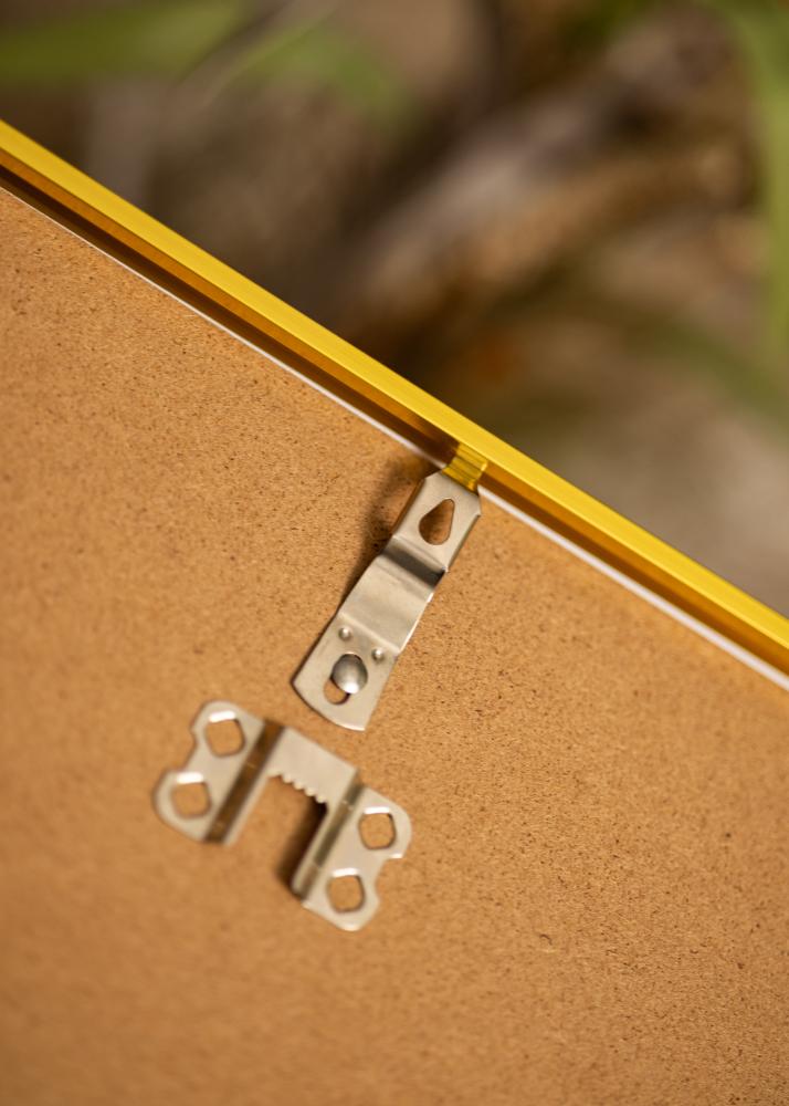 Aluminiumrahmen Acrylglas Gold 30x40 cm