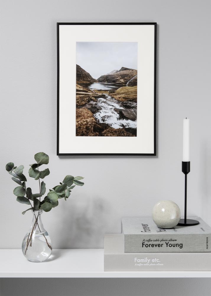 Passepartout XL Weiß (weißer Kern) 50x50 cm (29x29)